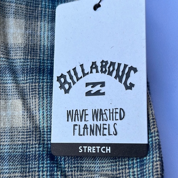 Stylish Blue and Cream Plaid Shirt - Picture 12 of 13